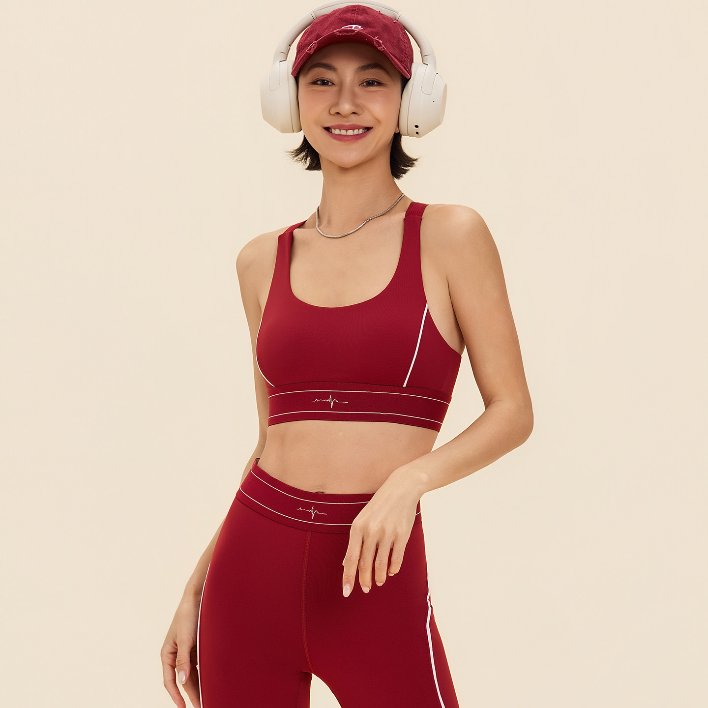 annerun运动文胸女防震跑步健身背心含胸垫美背内衣普拉提瑜伽服,淘宝优惠券,粉丝福利购,淘宝优惠卷