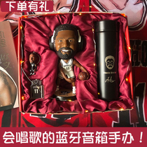 Curry James Cosby hands on model basket fans Bluetooth sound hand Ring Souvenir Boys Birthday