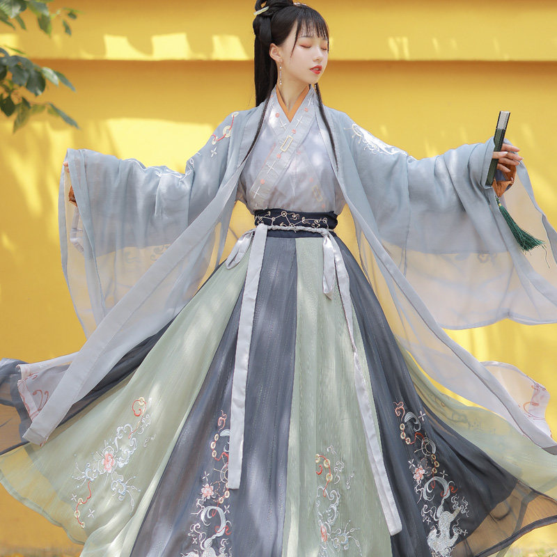 出社【麟星瑶】女中国风原创正品汉服 出社汉服