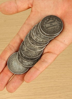 2026仿古黄铜银元广东双龙银元外国坐洋银元站洋银元工艺品厂家