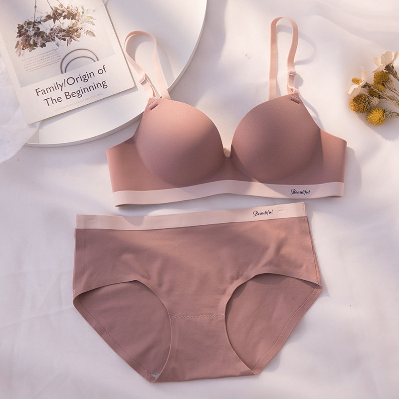 女一片式小上托无钢圈舒适胸罩 芯蒂美文胸