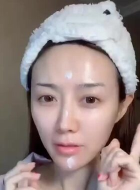 洗脸发带女毛绒可爱头饰