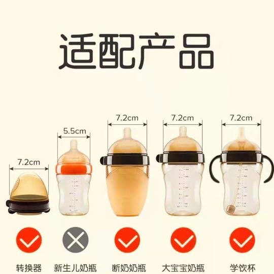 Shixi ppsu большая коричневая бутылка, стеклянная бутылка, соломинка для питья, прямой рот