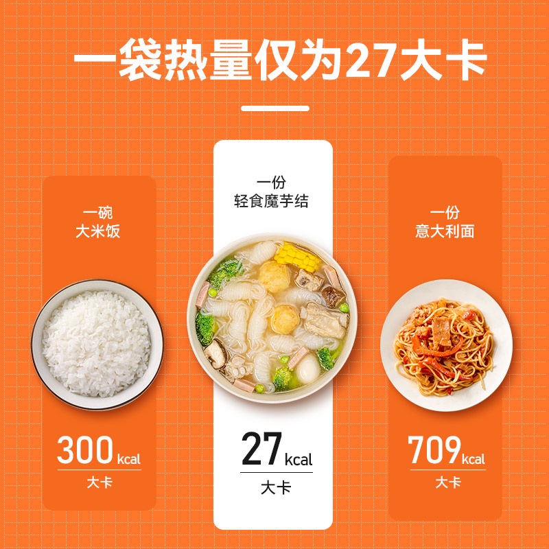 【蜜蜂心愿社】西大魔芋粉丝结关东煮0肪低卡方便速食免煮代餐