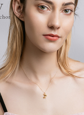 2022年新款小众设计麋鹿s925圣诞