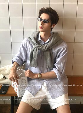 度假老钱风防晒针织披肩外搭搭配