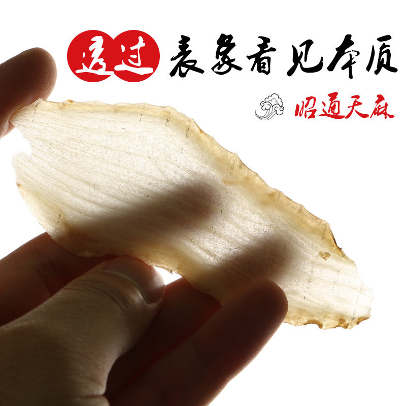 云昭通500g天然晒干货新鲜纯非天麻 麻小农天麻