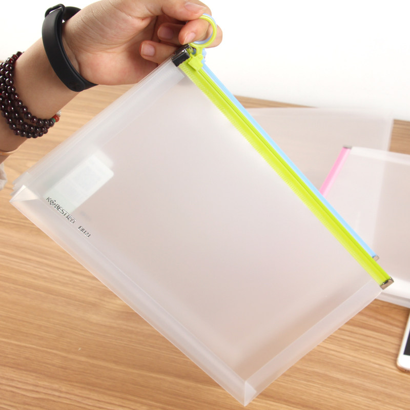 a4文件袋拉链透明塑料学生科目分类a5资料档案袋学生用立体拉边加厚防水收纳袋大容量票据袋可定制简约印logo,淘宝优惠券,粉丝福利购,淘宝优惠卷
