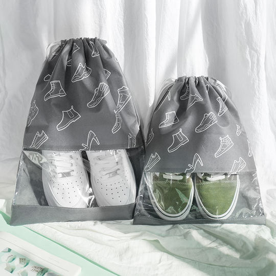 蕉趣旅行鞋袋收纳袋运动鞋球鞋收纳包篮球鞋包拖鞋袋子出差装鞋盒