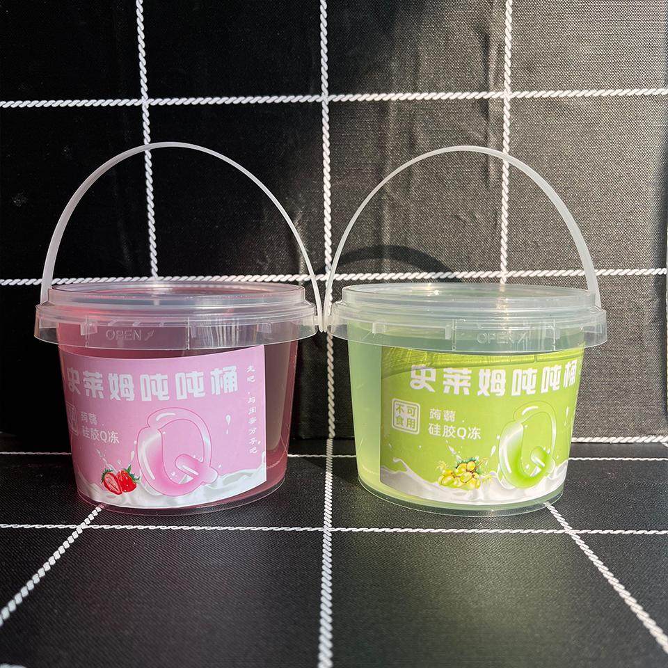 儿童安全无毒假水玩具女孩手工diy抱抱奶史莱姆成型水晶泥起泡胶 - 图2