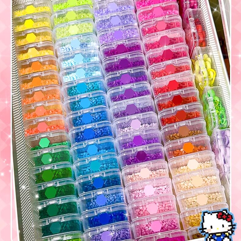 融合拼豆豆手工diy套装全套MARD材料补充包儿童工具笔铲垫板玩具,淘宝优惠券,粉丝福利购,淘宝优惠卷