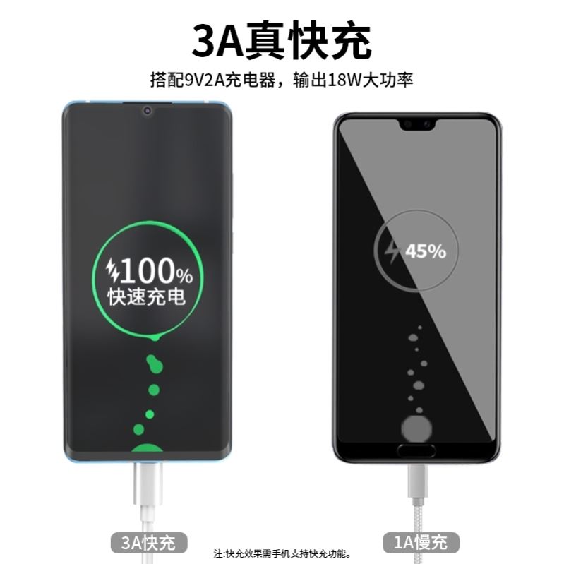 适用oppor15数据线r15标准版闪充线opr15x快充r15梦境版手机线0ppor15闪充电器线3a5a安卓MicroUSB接口 - 图2