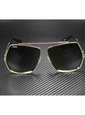 MaxMara MM0006 08A闪亮灰色灰64女士太阳眼镜