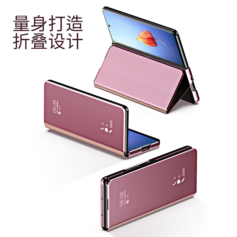 适用折叠屏三星fold4手机壳GalaxyZFold4免翻盖接听SM-F9360保护套zfold4防摔全包zflod4简约f9360男女款磨砂 - 图3