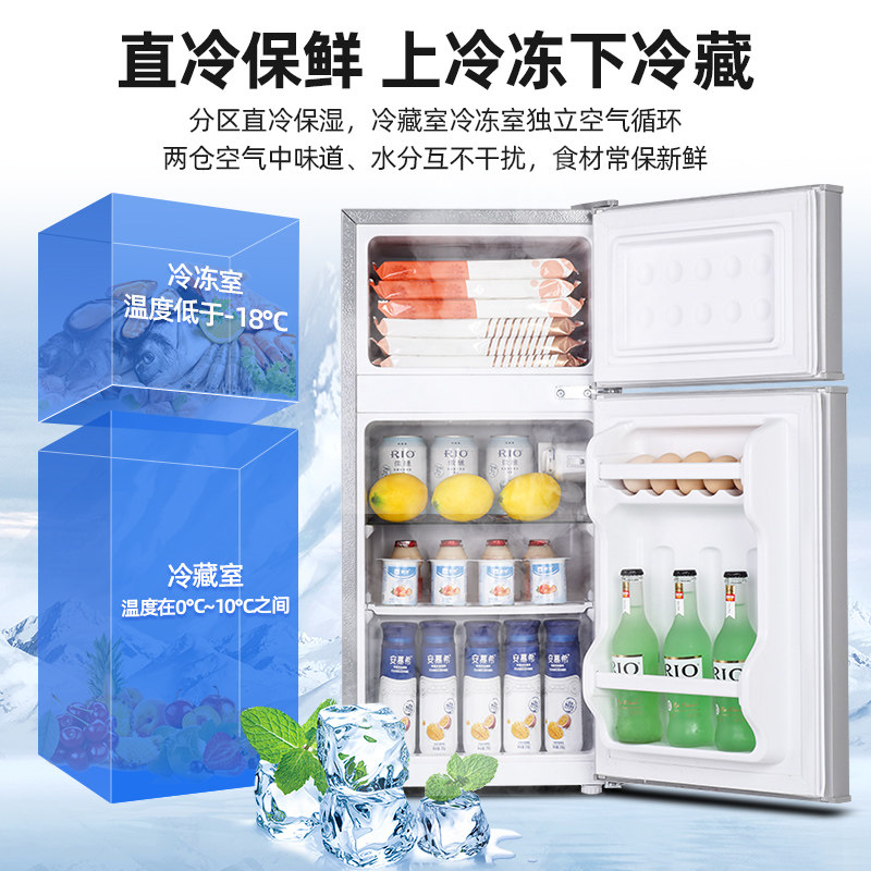 新飞小冰箱家用小型宿舍租房用节能 新飞利朔厨房冰箱