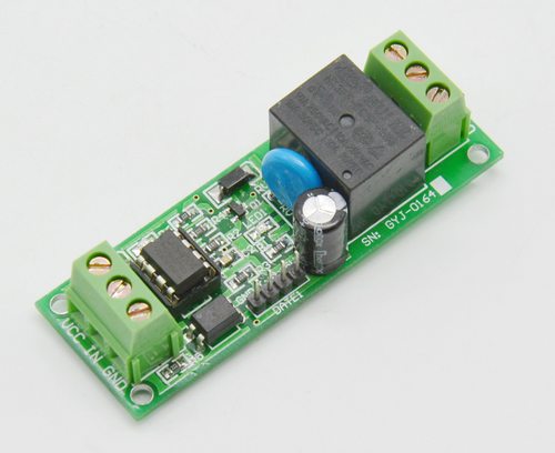 GYJ-0164 单路输入输出STC15F104W单片机可编程开发继电器控制板 - 图2