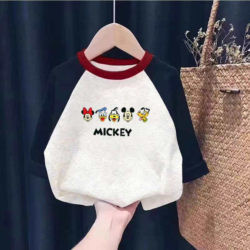 100%纯棉男童插肩长袖T恤2026春秋新款儿童宝宝卡通动漫印花上衣,淘宝优惠券,粉丝福利购,淘宝优惠卷