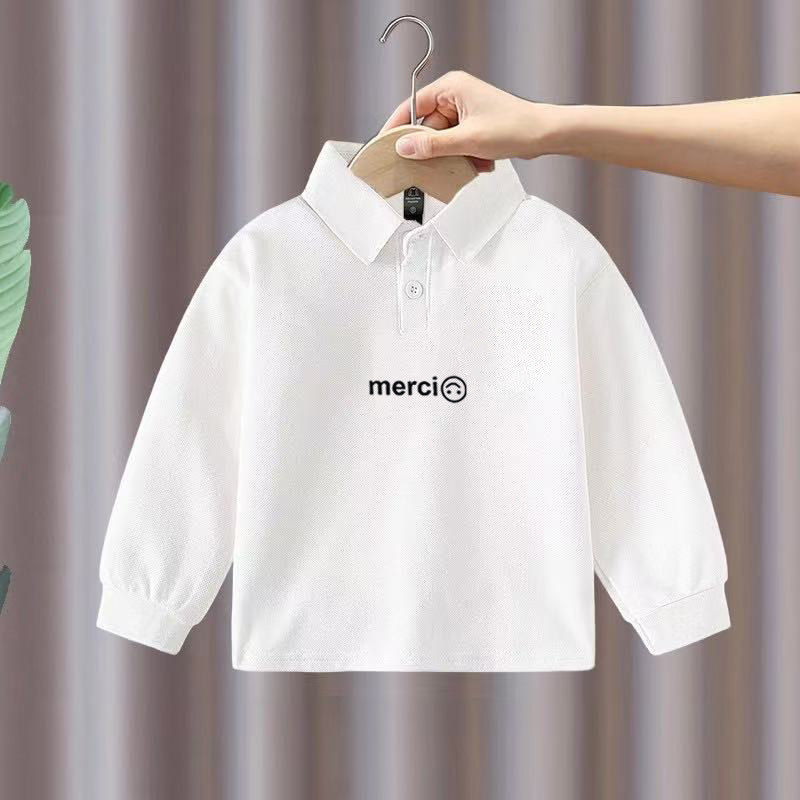 100%纯棉男童POLO长袖T恤2026春秋新款中小儿童宝宝卡通印花上衣,淘宝优惠券,粉丝福利购,淘宝优惠卷