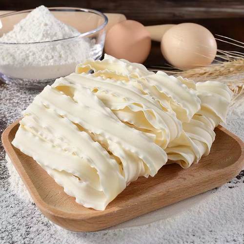 真面熟台湾风味刀削面独立包装速食手工宽面条油泼面劲道手工凉面 - 图0