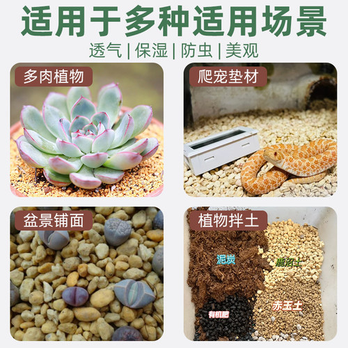 鹿沼土日本进口多肉植物盆景专用颗粒兰花硬质性介质营养土铺面石 - 图3