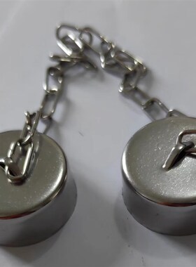 304不锈钢洗眼器配件喷头防尘盖装饰防尘罩链条喷水Y型管牛角弯