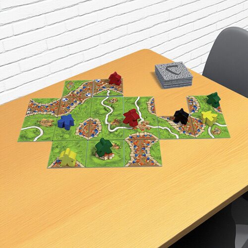 卡卡颂Carcassonne Board Game 卡尔卡松英文版休闲聚会桌游卡牌 - 图2