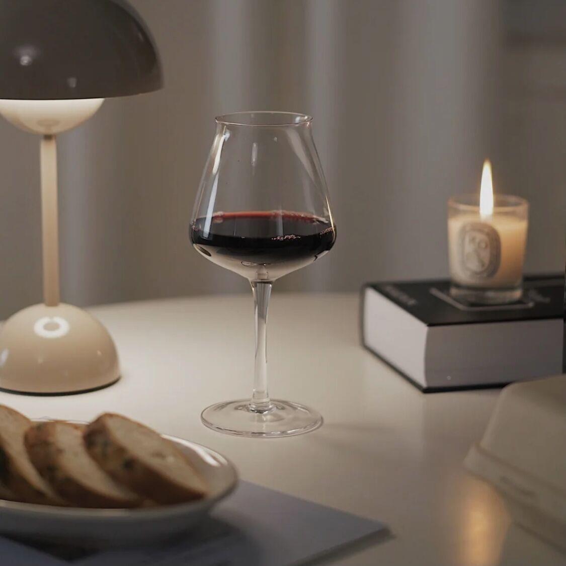 TEKU闻香高脚杯创意个性红酒杯品鉴啤酒杯家用酒杯酒店餐厅用杯子 - 图1