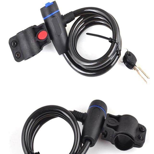 自行车锁 防盗钢丝锁 山地车圈型锁 钢缆锁电动车钢丝锁定制,淘宝优惠券,粉丝福利购,淘宝优惠卷