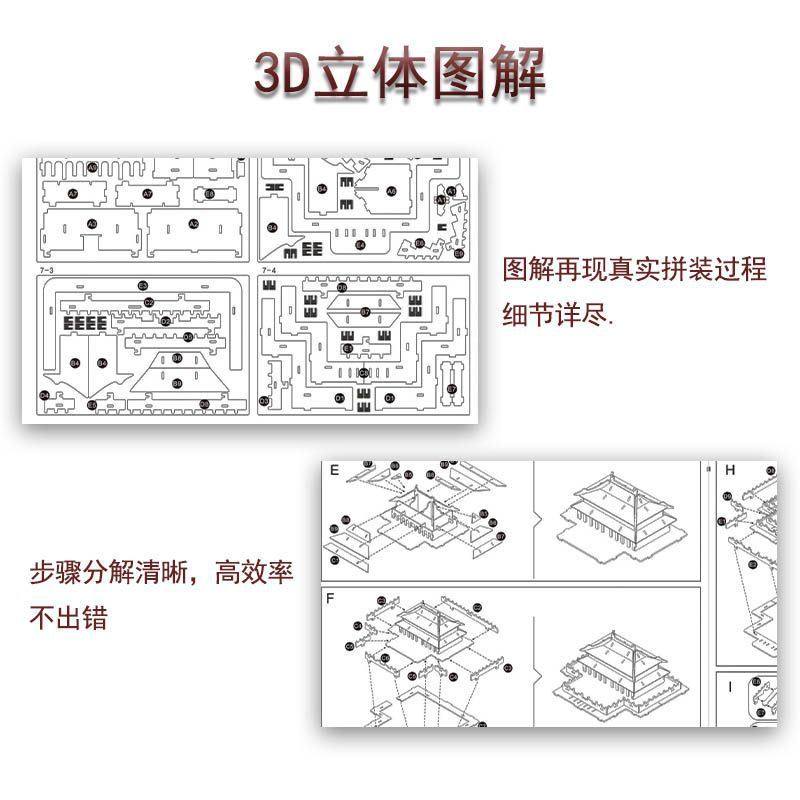 木制3D立体拼图儿童手工DIY海盗船模型礼品玩具活动材料,淘宝优惠券,粉丝福利购,淘宝优惠卷