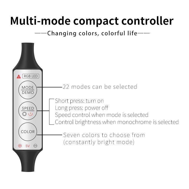 新款汽车七彩冷光线USB免接线发光灯EL舞台装饰灯多功能氛围灯,淘宝优惠券,粉丝福利购,淘宝优惠卷