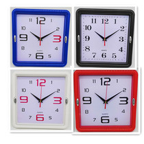 Manufacturer Direct direct cross-border foreign trade square hanging clock 22CM home quartz clock