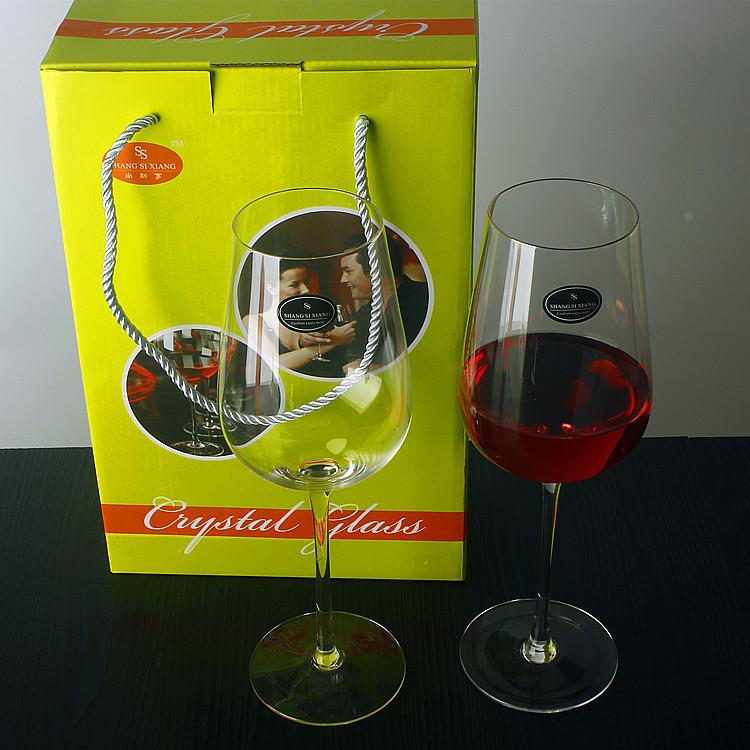 手工手工红酒杯礼盒套装 高脚杯葡萄酒杯礼品 直销定制 - 图2