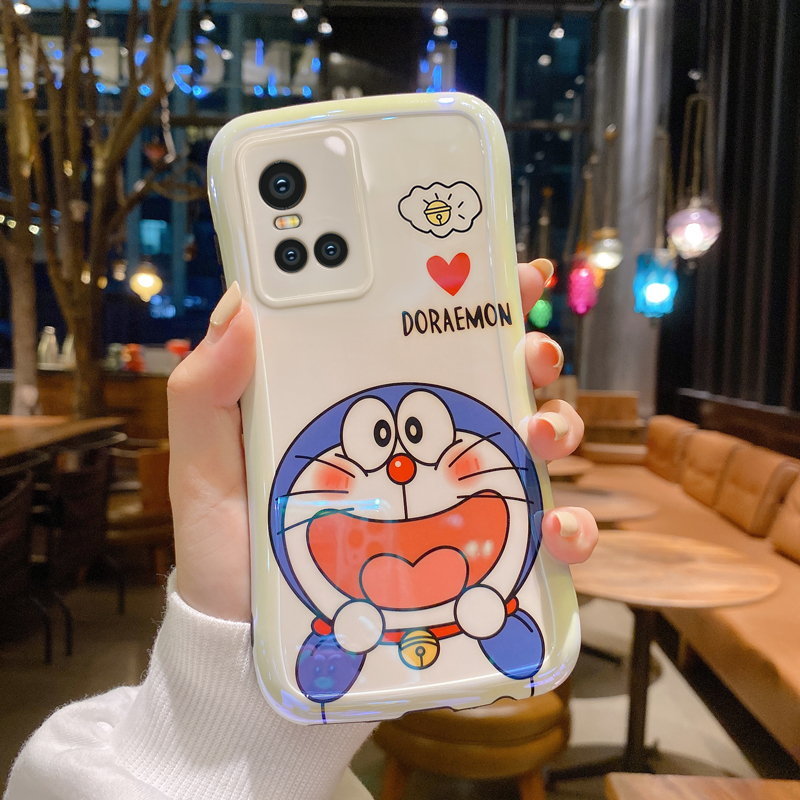 适用vivos10pro手机壳s17个性创意小蛮腰x90硅胶全包防摔s10保护套s16蓝光胖子猫女款潮牌S15卡通可爱苹果 - 图3