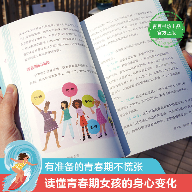 女孩青春期成长指南 育儿书籍父母必读青春期女孩成长手册教育孩子的书家庭教育儿童心理学养育女孩家长育儿百科私房书妈妈送给女