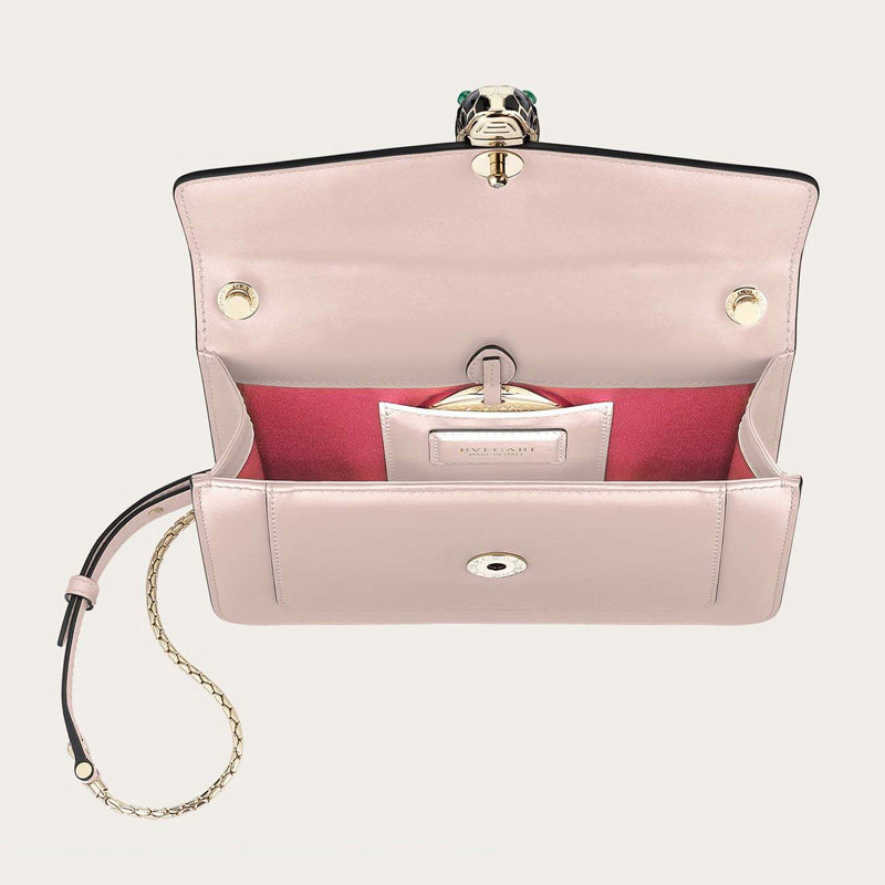 bvlgari 2020粉晶色287023春夏女包 YISHEHUI海外女士包袋