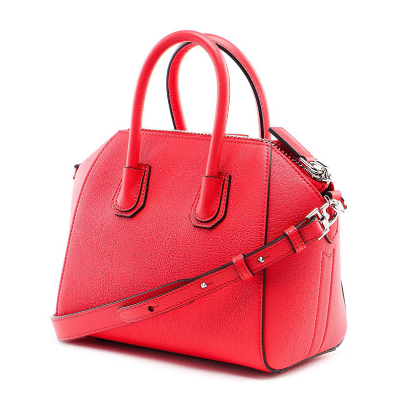 givenchy西瓜粉色女士手提斜挎包 YISHEHUI海外女士包袋