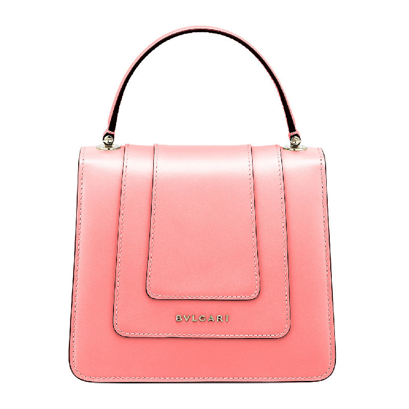 bvlgari女包小牛皮蛇头扣单肩包 YISHEHUI海外女士包袋