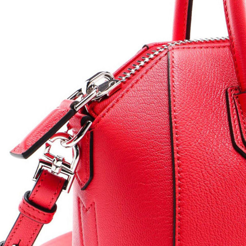 givenchy西瓜粉色女士手提斜挎包 YISHEHUI海外女士包袋