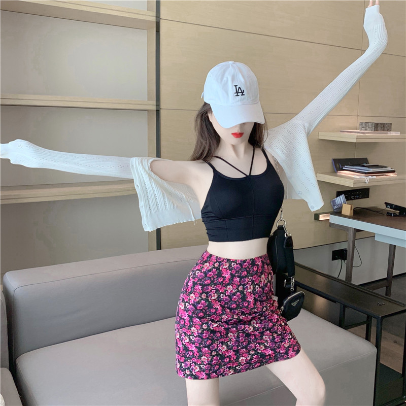 气质女夏新款冰丝防晒衣开衫+吊带 森丽顿蕾丝衫/雪纺衫