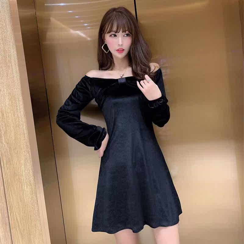 法式轻熟赫本风小红裙初秋新款裙子 森丽顿风衣