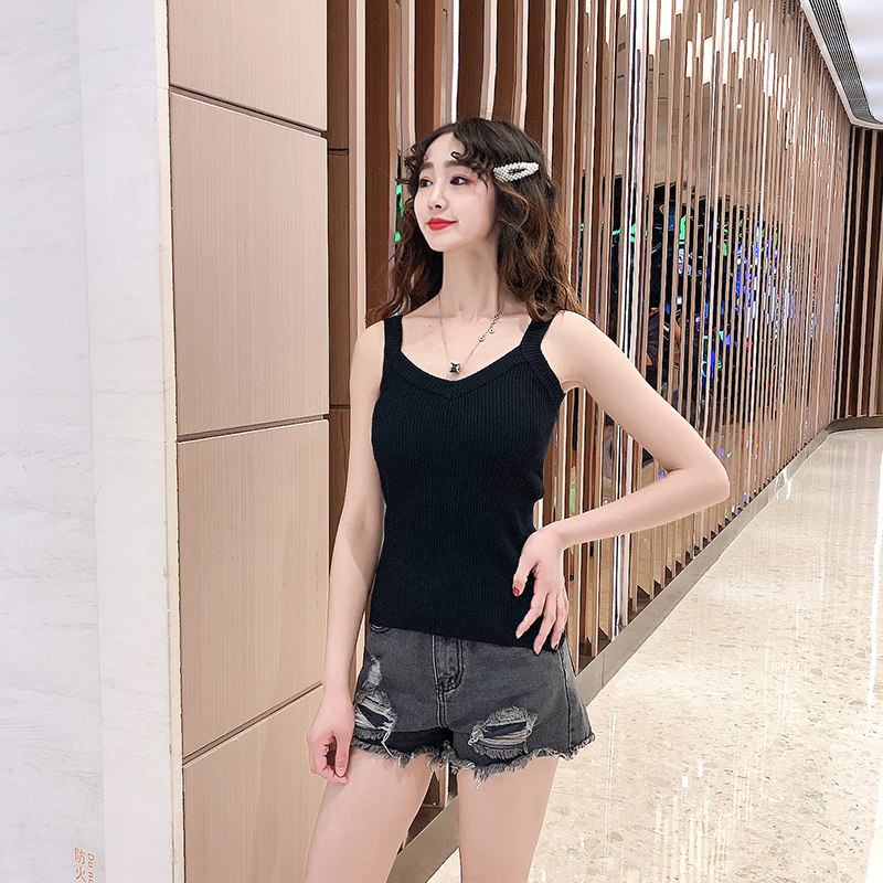 2020夏季新款吊带针织内搭打底衫 羡婉背心吊带