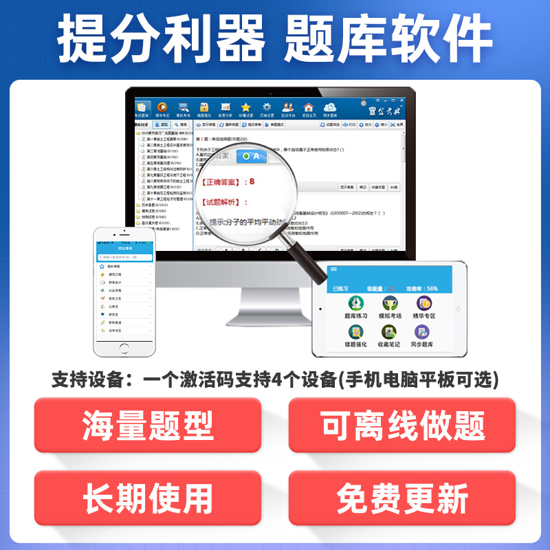 金考典2024企业人力资源管理师一级二级三级四级职称考试题库真题-图1