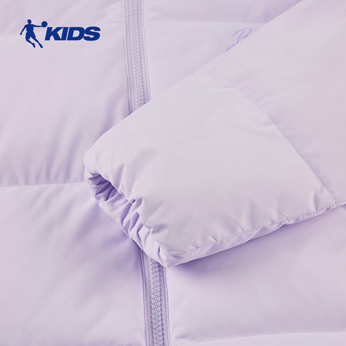 乔丹羽绒服女童外套2025年春季新款防风保暖中大童上衣女T9445617 - 图3