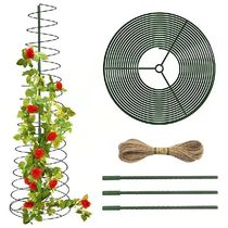 Spiral Plant Support Stchable Tomato Grow Supporter Cage