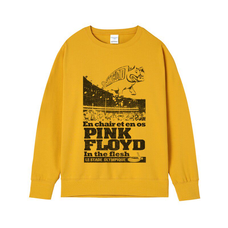 欧美摇滚平克佛洛依德春秋圆领卫衣 翔牧卫衣