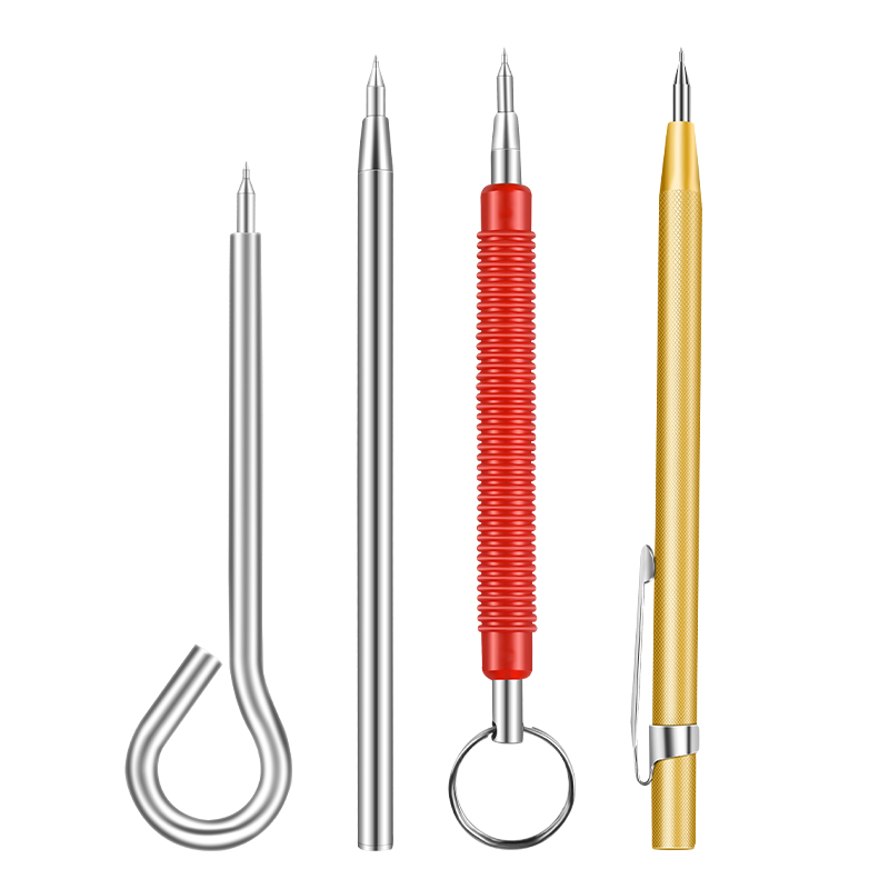 德国精工钨钢合金划线笔瓷砖专用划针划刀切割画线金刚笔划线神器 - 图3