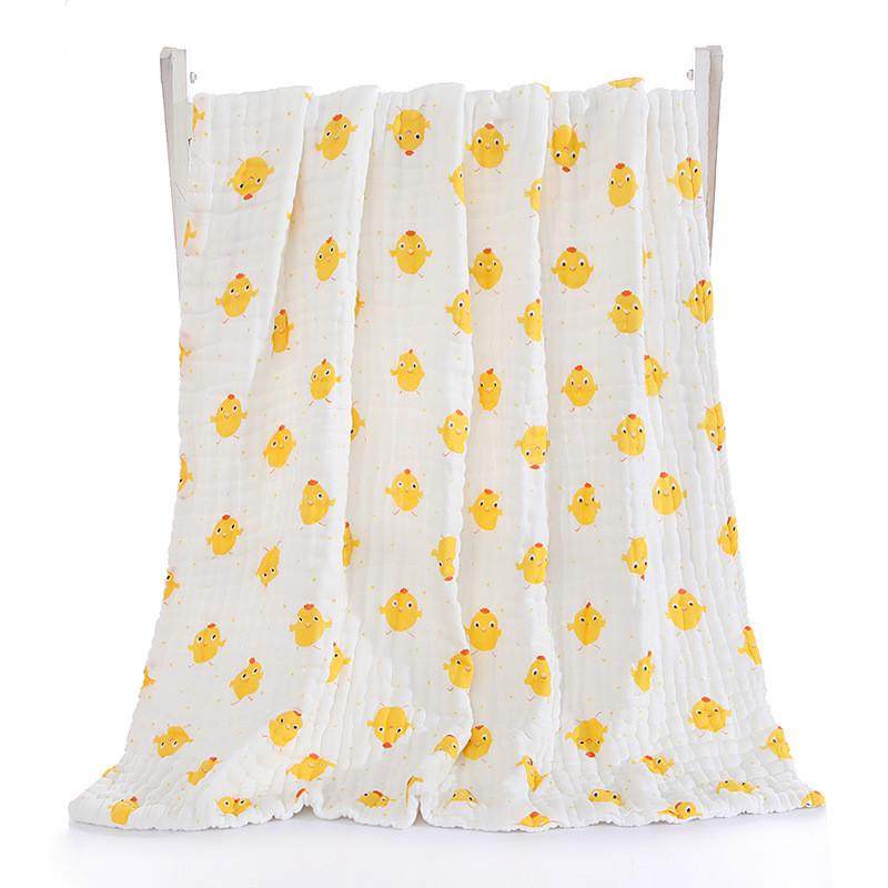 12层110*150新生纯棉浴巾超柔儿童盖毯毛巾被,淘宝优惠券,粉丝福利购,淘宝优惠卷