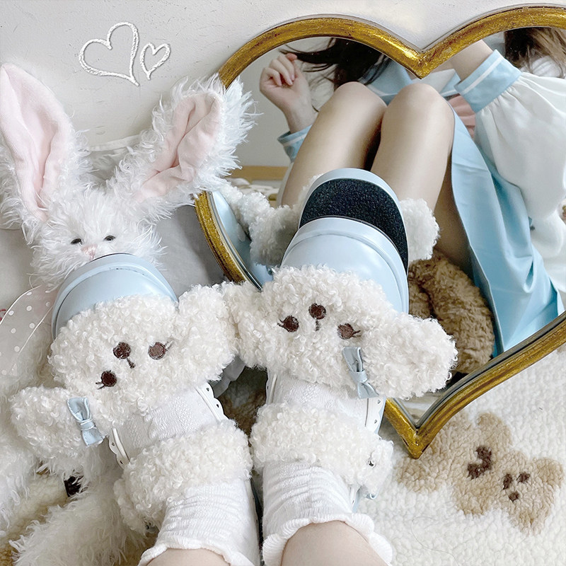 【现货】兔团子厚底芝士芒芒物语松糕底doll感可爱百搭秋单鞋,淘宝优惠券,粉丝福利购,淘宝优惠卷