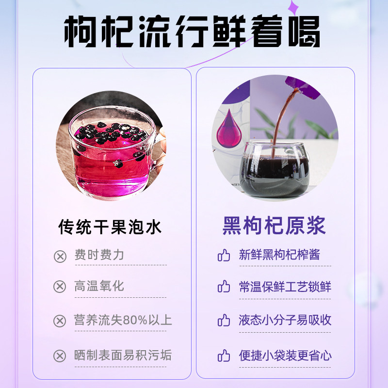  梦芝方滋补养生枸杞原浆/枸杞制品