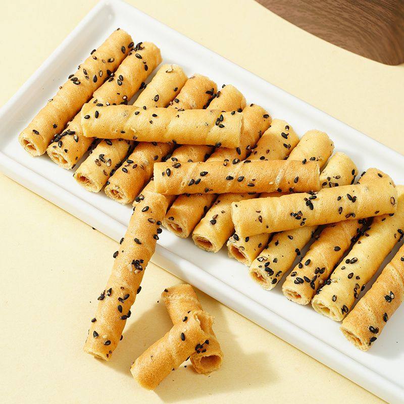 老上海芝麻蛋卷老人爱吃的糕点心传统手工鸡蛋卷酥脆饼干整箱批发,淘宝优惠券,粉丝福利购,淘宝优惠卷